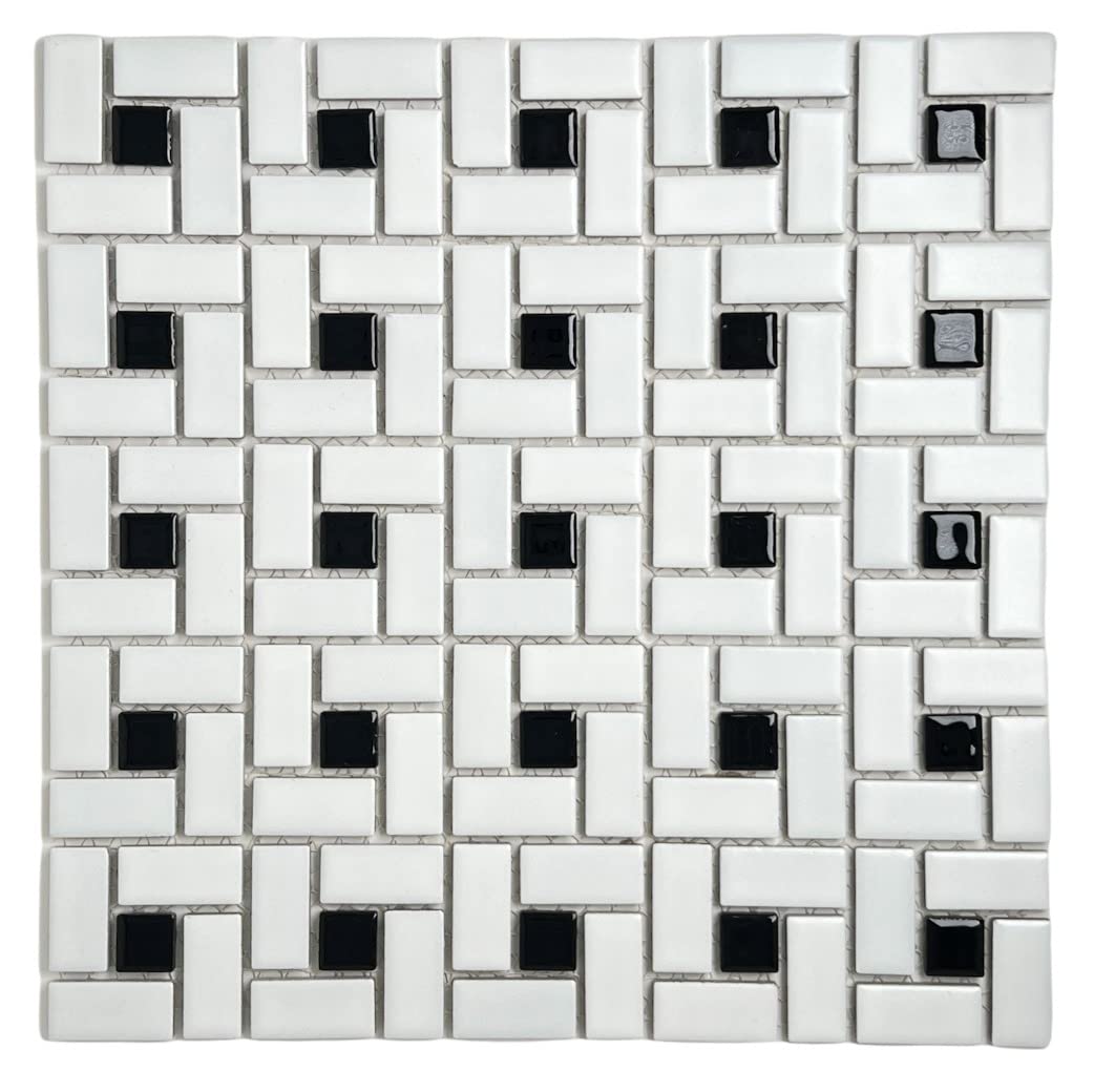 Spiral Pattern Mosaic Tile - From Where Finds - 