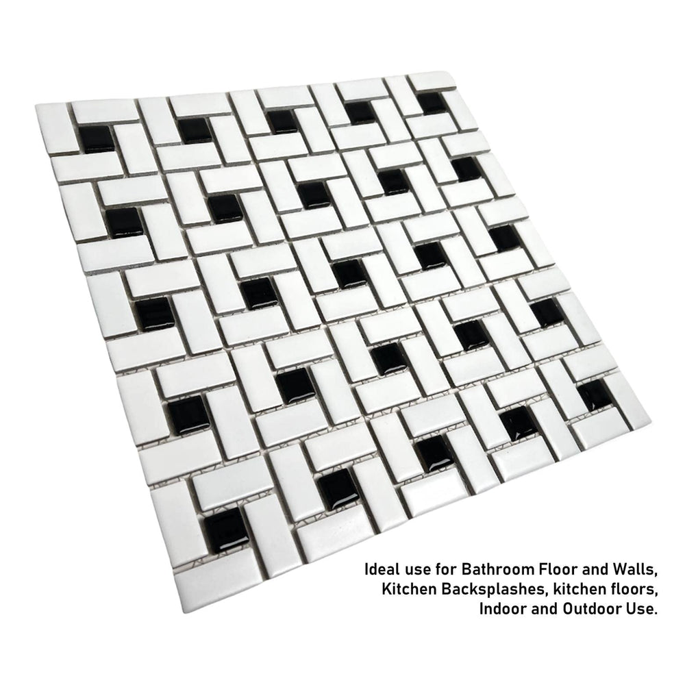 Spiral Pattern Mosaic Tile - From Where Finds - 