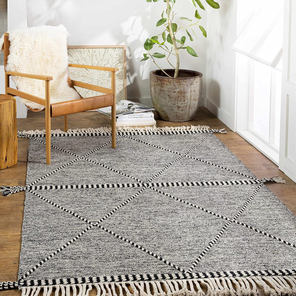 Spottswood Bohemian Transitional Area Rug - From Where - 