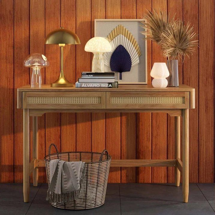 Springwood Caning Desk - From Where - 