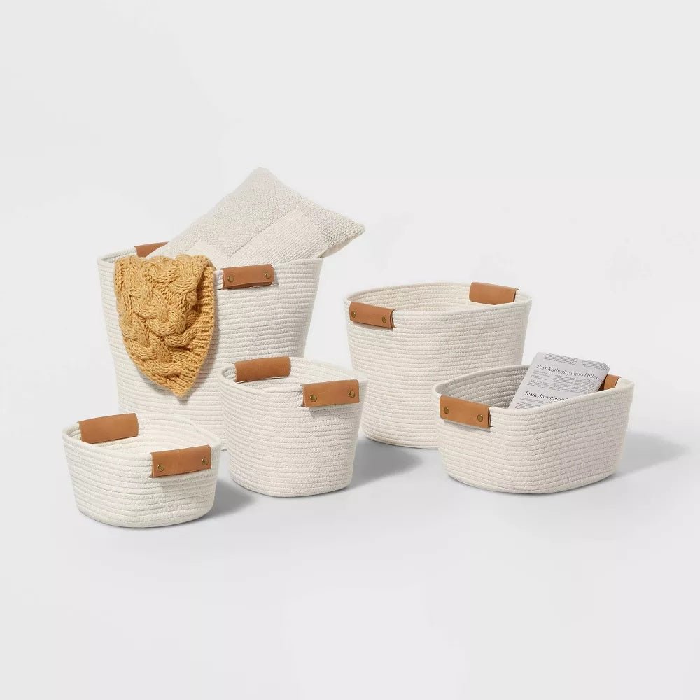 Square Base Tapered Basket - From Where - 