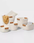 Square Base Tapered Basket - From Where - 
