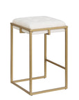 Square Chenille Bar Chairs (Set Of 2) - From Where - 
