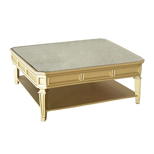 Square Coffee Table with Mirror Top - From Where - 