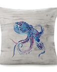 Squid Throw Pillow Cover - From Where - 