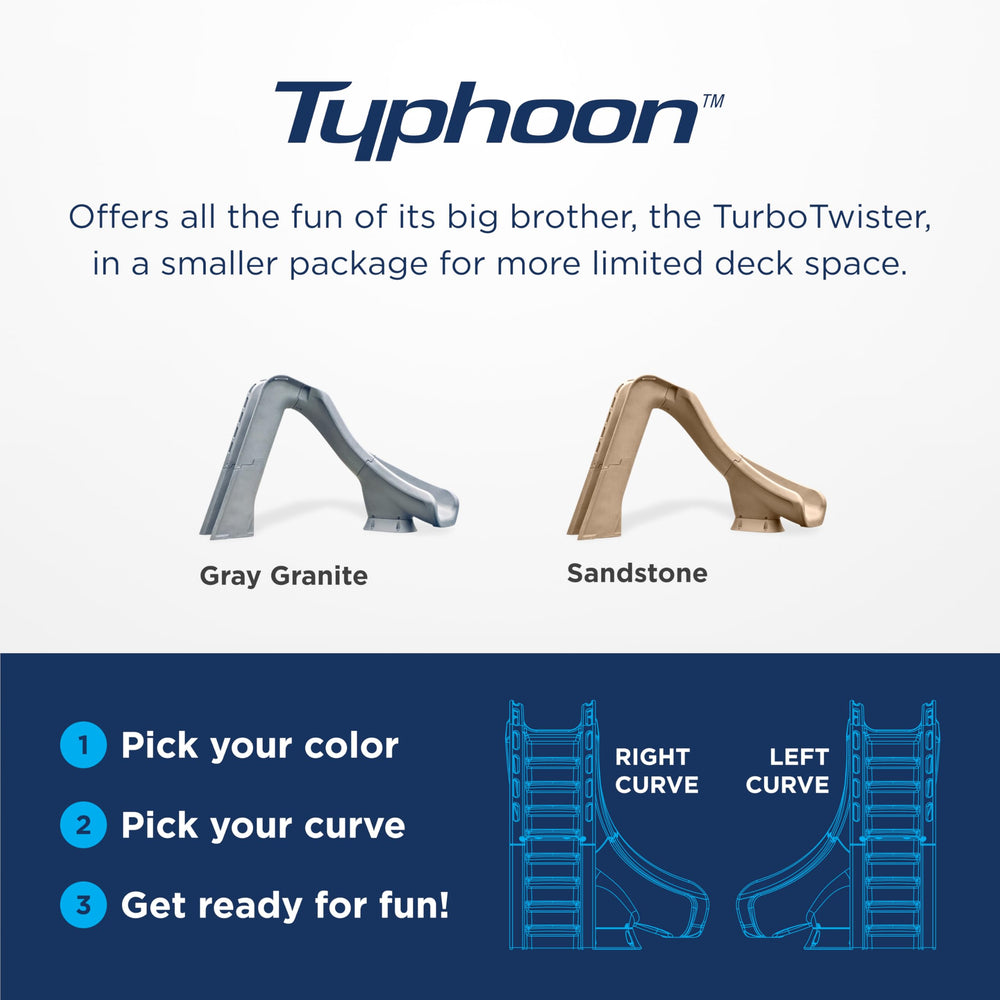 S.R. Smith Typhoon Right Curve Pool Slide - From Where - 