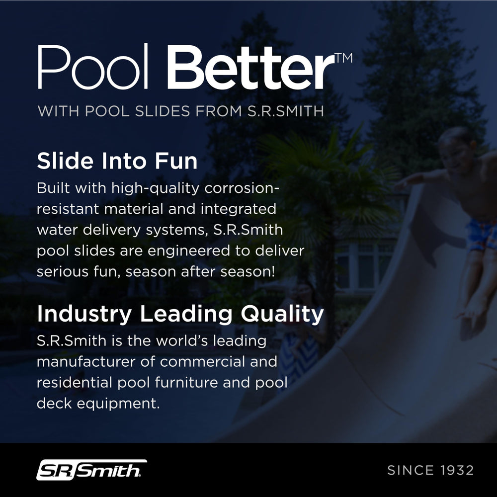 S.R. Smith Typhoon Right Curve Pool Slide - From Where - 