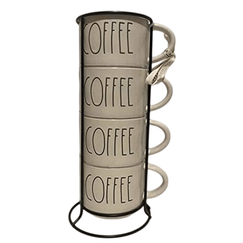 Stackable Coffee Mug (Set of 4) - From Where - 