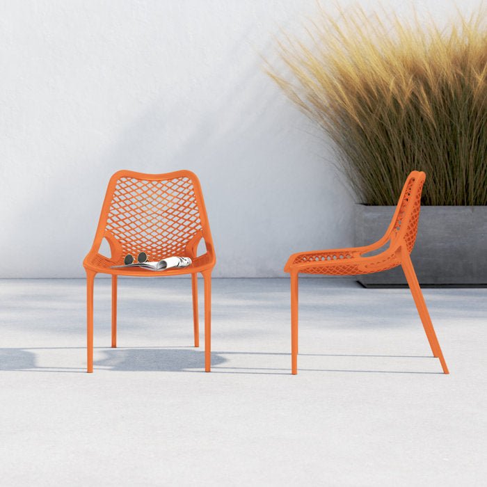 Stacking Dining Side Chair (Set of 2) - From Where - 