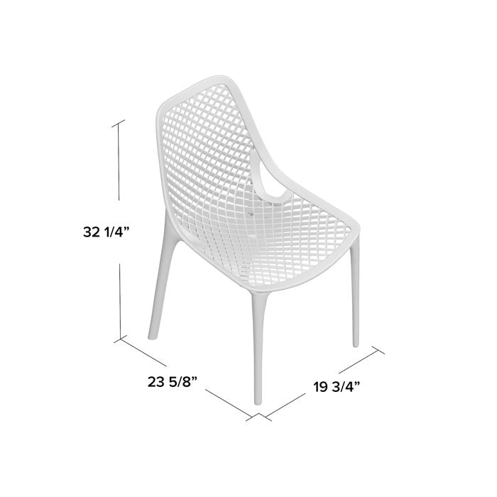 Stacking Dining Side Chair (Set of 2) - From Where - 