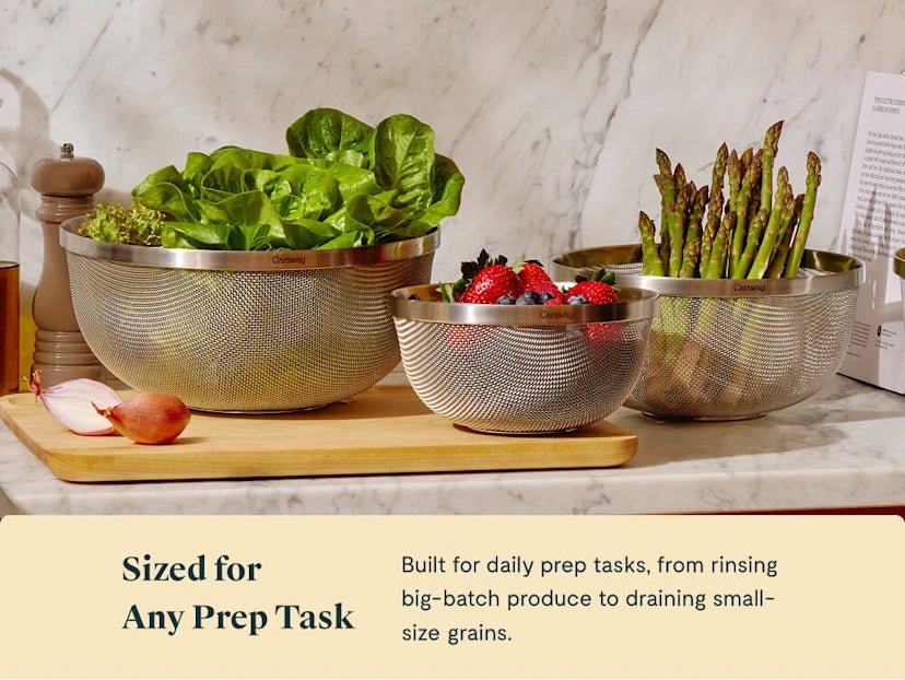 Stainless Steel Strainer Set - From Where Finds - 