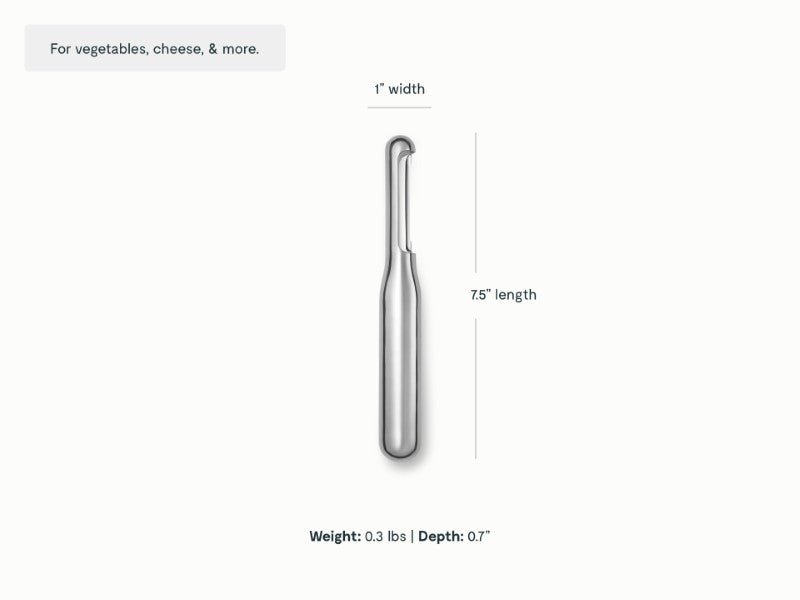 Stainless Steel Vegetable Peeler - From Where Finds - 