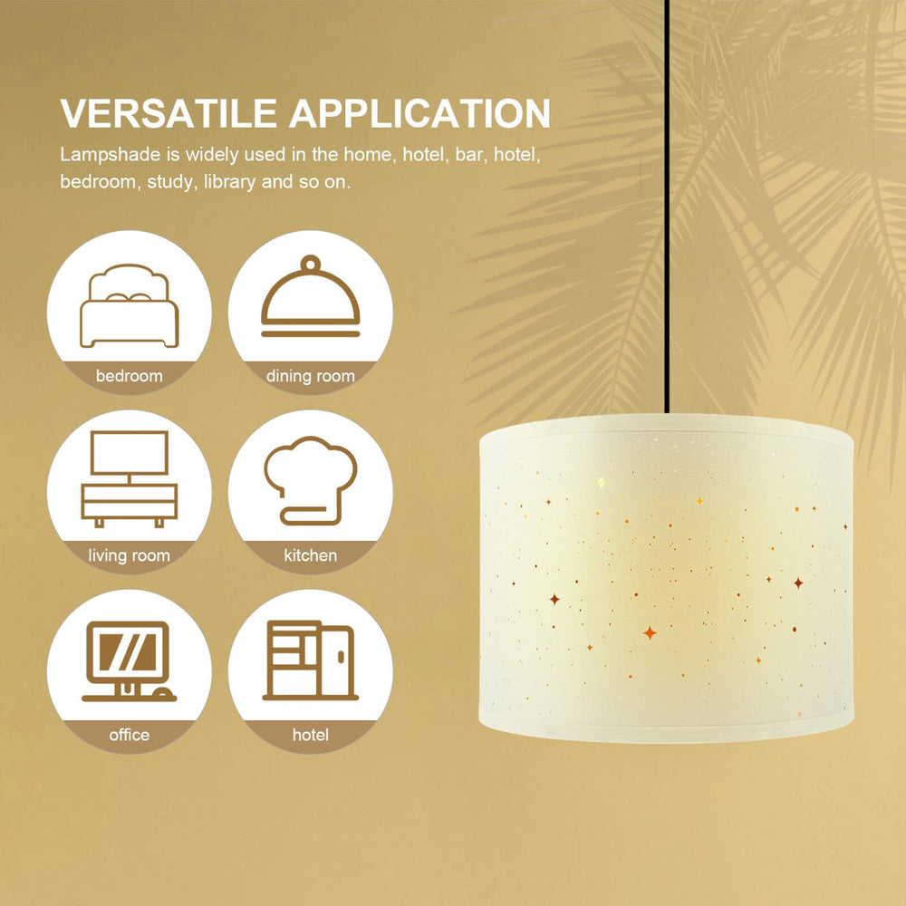 Star Design Lamp Shade - From Where - 
