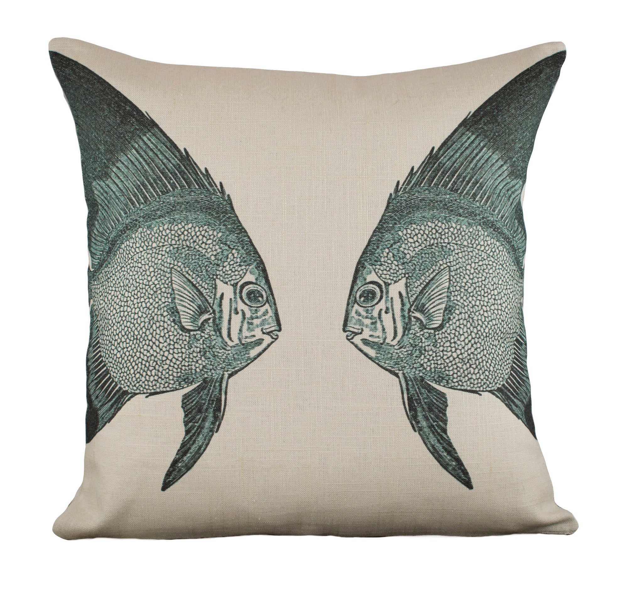 Staring Fish Throw Pillow - From Where - 