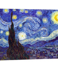 Starry Night Canvas Print Wall Art - From Where - 