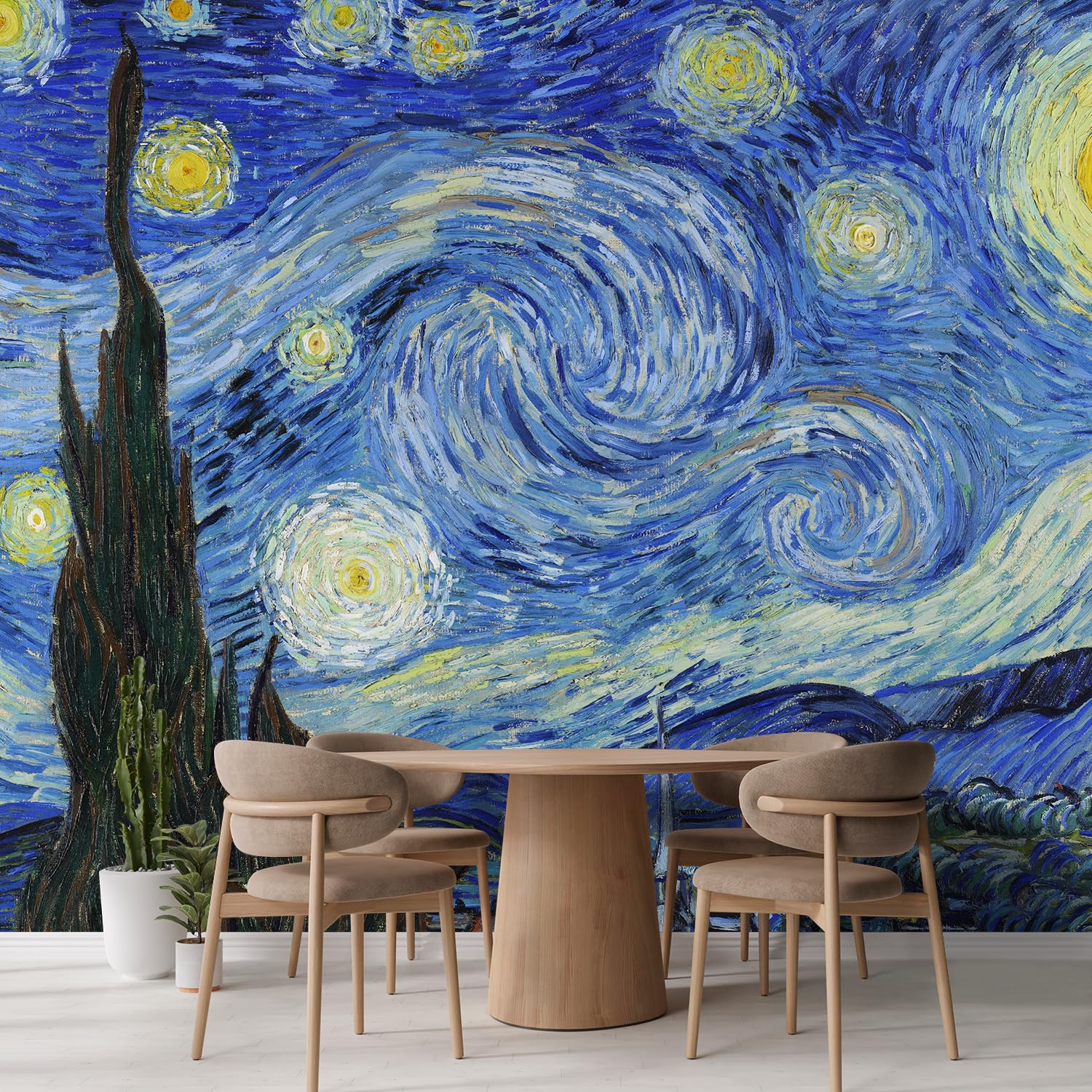 Starry Night Wall Mural Series - From Where - 