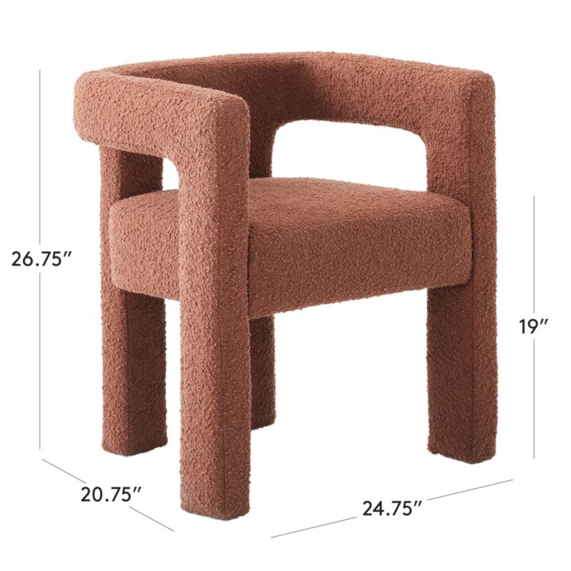 Stature Boucle Armchair (Set of 4) - From Where - 