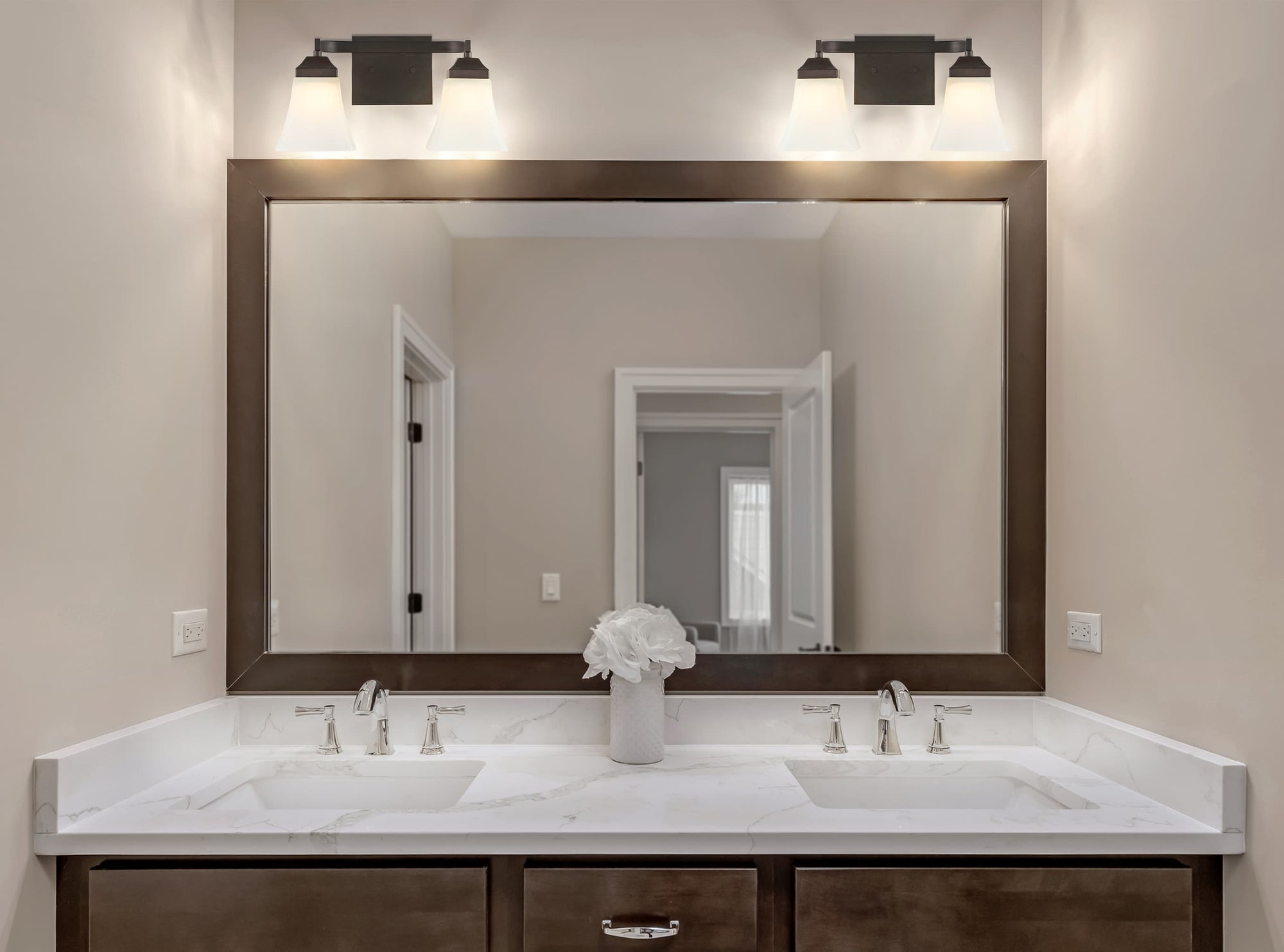 Staunton 2 - Light Iron Vanity Light - From Where - 
