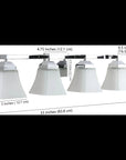 Staunton 4 - Light Vanity Light - From Where - 