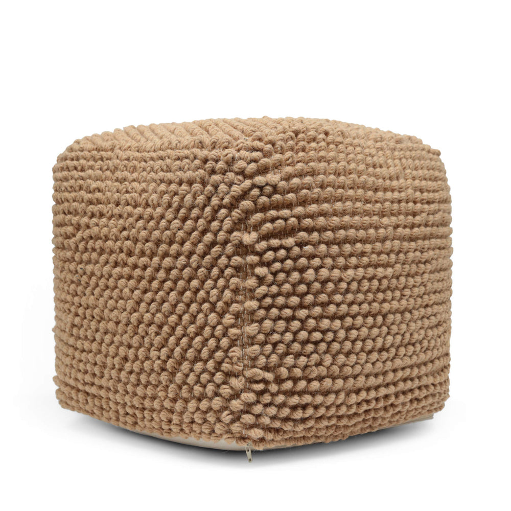 Stekar Handcrafted Tufted Cube Pouf - From Where - 