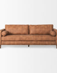 Stephon 87.99'' Faux Leather Sofa - From Where - 