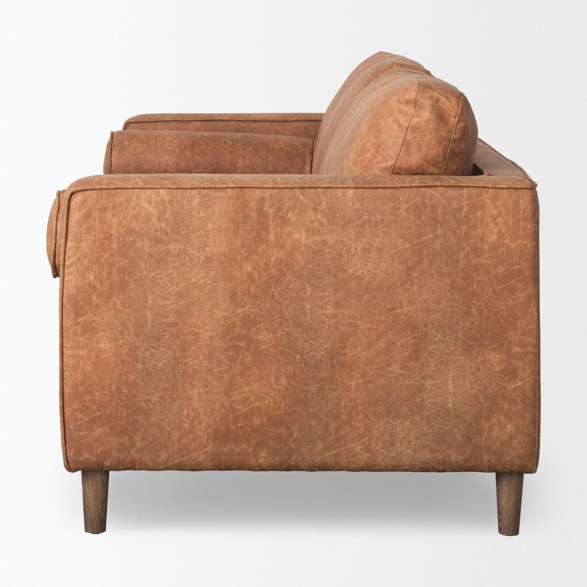 Stephon 87.99'' Faux Leather Sofa - From Where - 