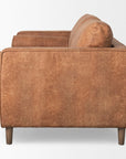 Stephon 87.99'' Faux Leather Sofa - From Where - 