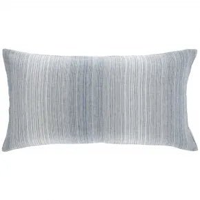 Sterling Stripe Blue King Sham - From Where - 