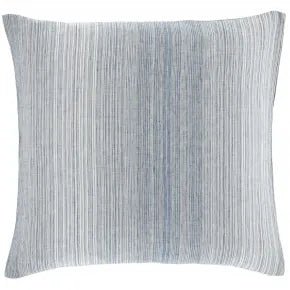 Sterling Stripe Blue King Sham - From Where - 