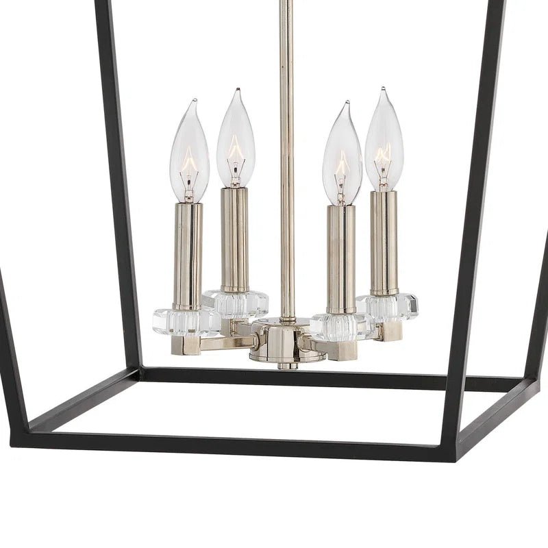 Stinson 4 - Light Geometric Chandelier - From Where - 
