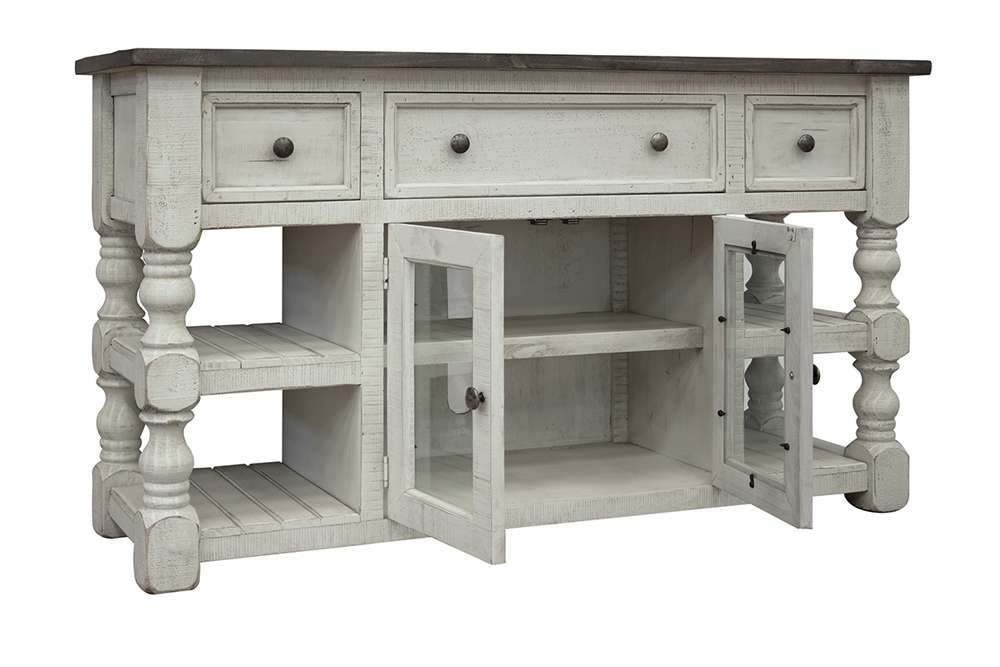Stone 60" 3 - Drawer TV Stand - From Where - 