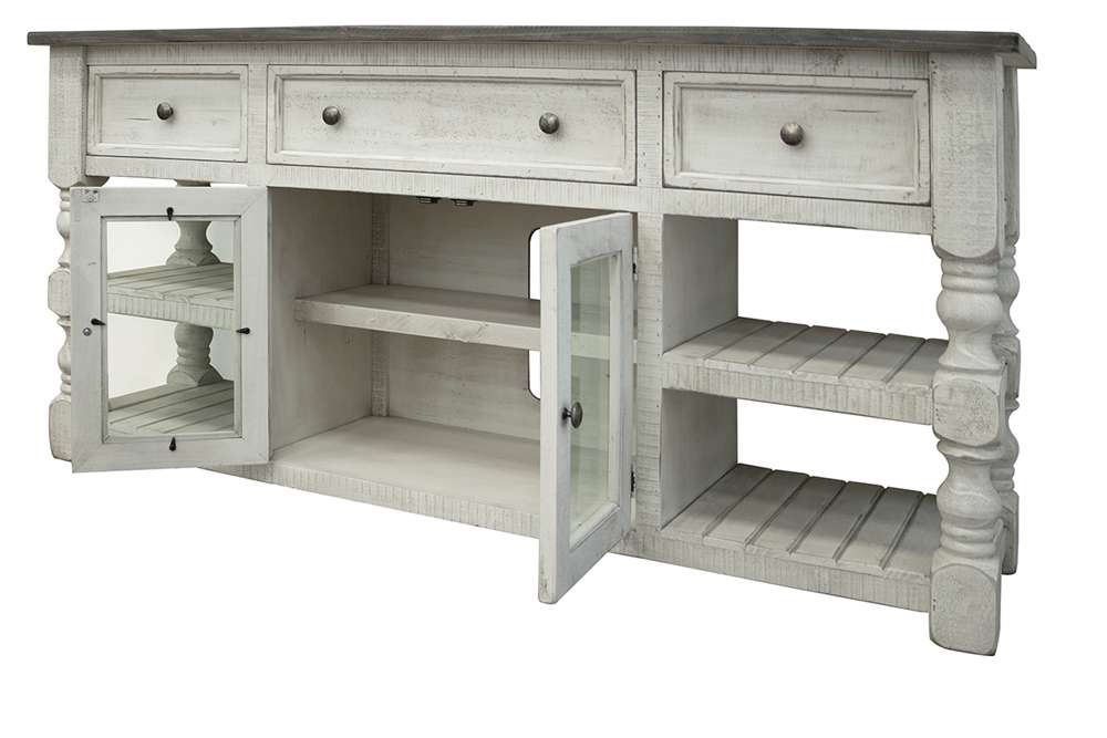 Stone 60" 3 - Drawer TV Stand - From Where - 