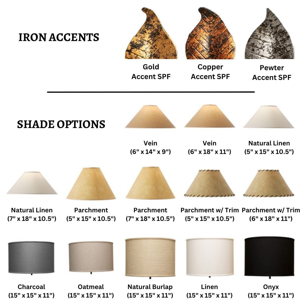 Stone County Iron Table Lamp - From Where - 