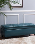 Storage Ottoman with Birch Legs - From Where - 
