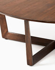 Stowe Wood Round Coffee Table - From Where Finds -