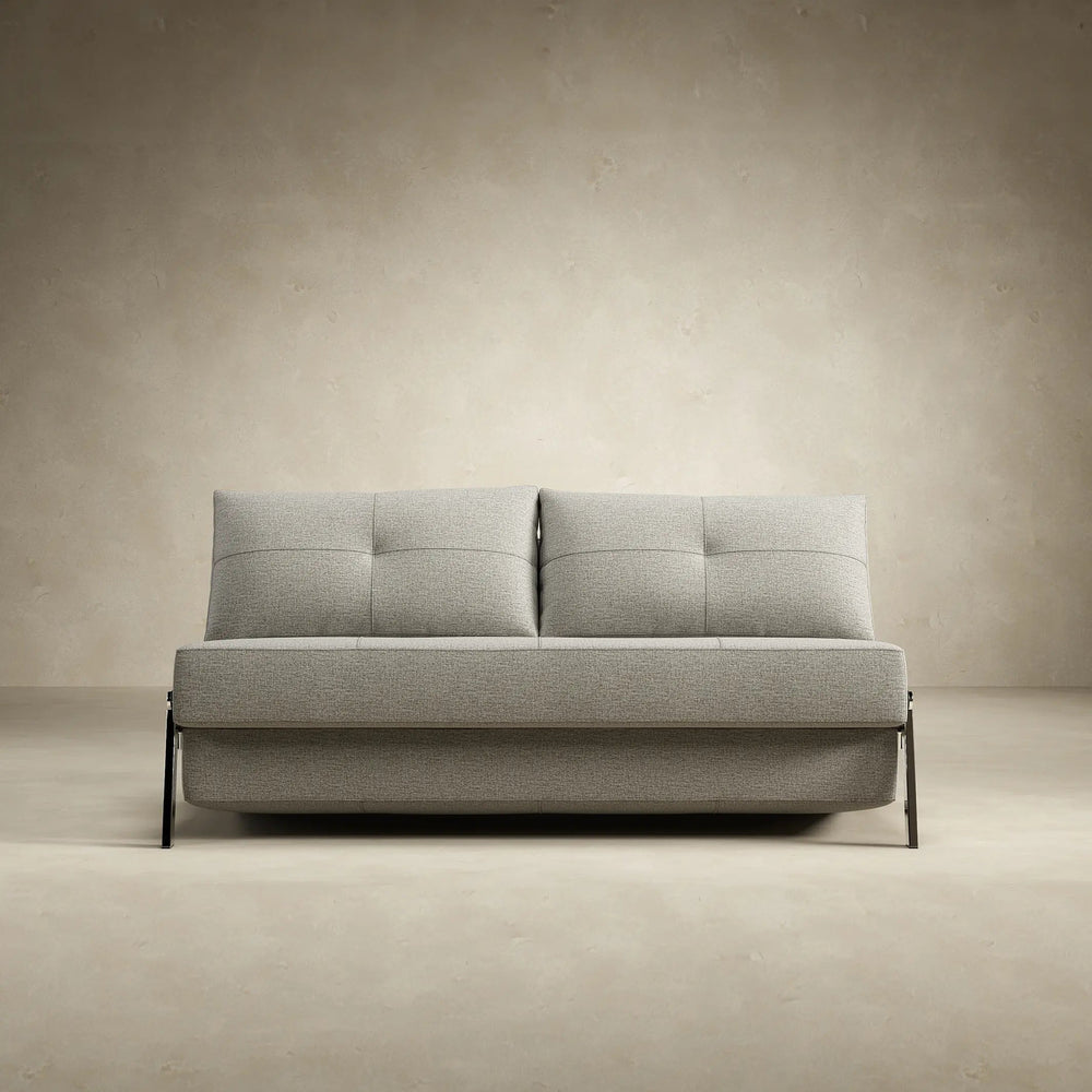 Stretch Sofa Bed with Chrome Legs - From Where Finds - 