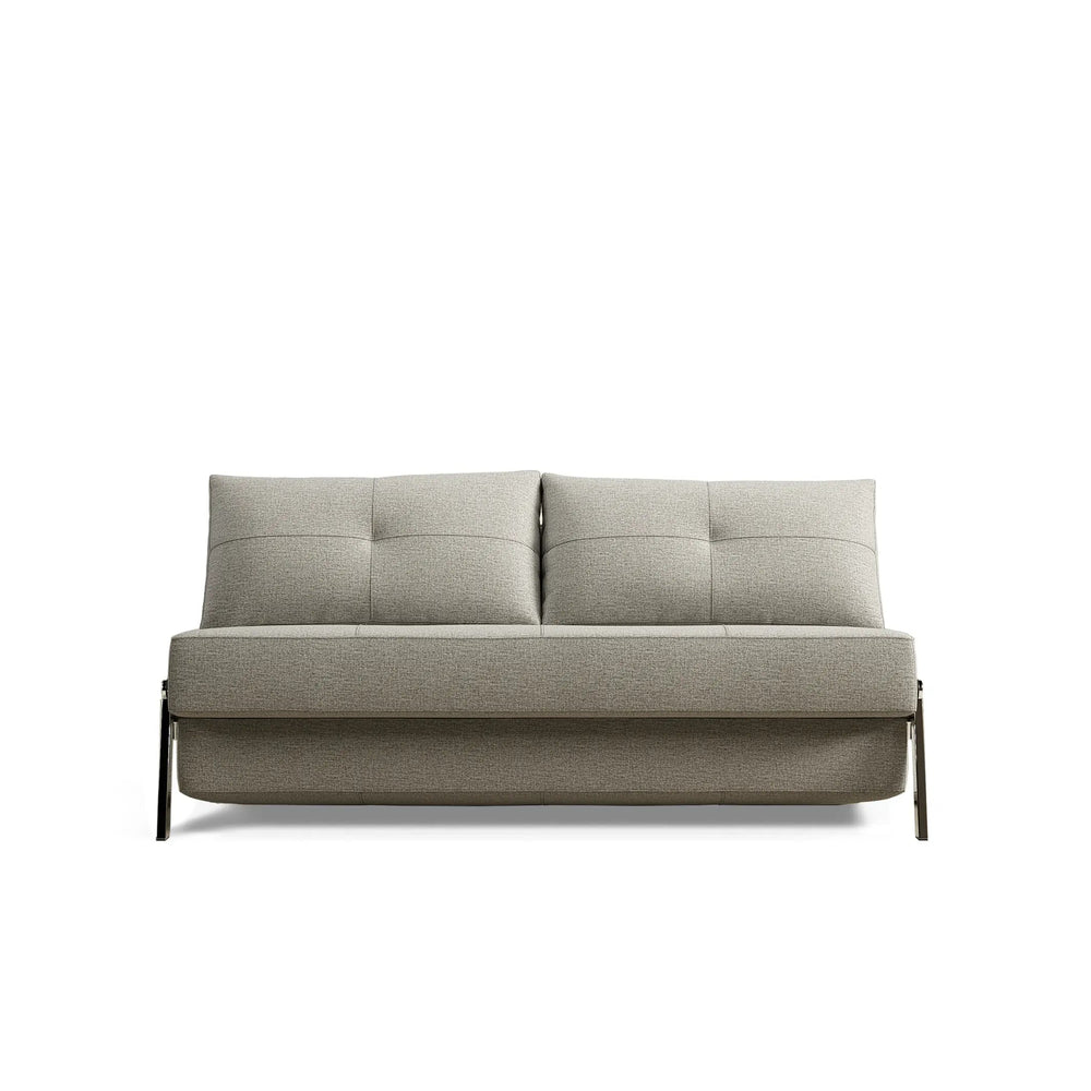 Stretch Sofa Bed with Chrome Legs - From Where Finds - 