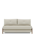 Stretch Sofa Bed with Wood Legs - From Where Finds - 
