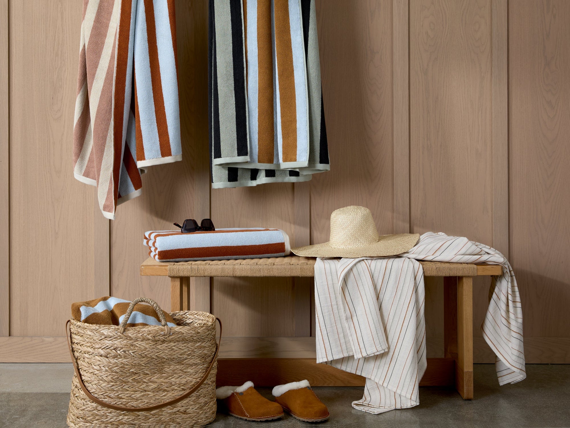 Stripe Beach Blanket - From Where - 