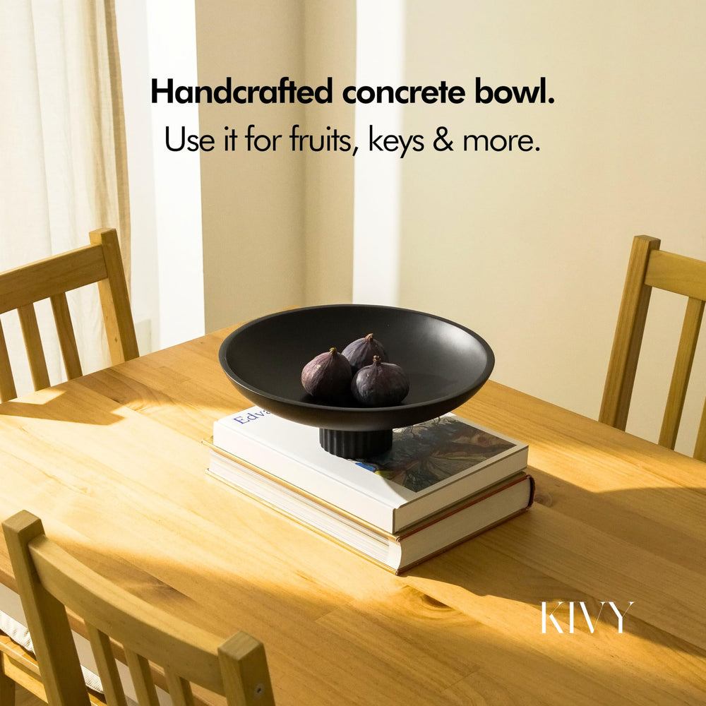 Stripe Decorative Ribbed Bowl - From Where - 