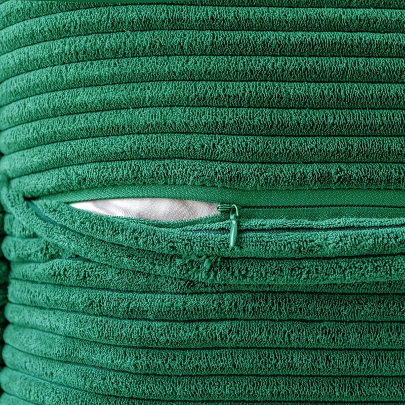 Striped Corduroy Pillow Covers (Set of 2) - From Where - 