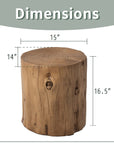 Stump Side Table (Set of 2) - From Where - 
