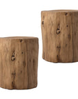 Stump Side Table (Set of 2) - From Where - 