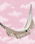 Stylish Canvas Hammock Tassels Double Person Outdoor Swing Bed - From Where - 