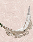 Stylish Canvas Hammock Tassels Double Person Outdoor Swing Bed - From Where - 