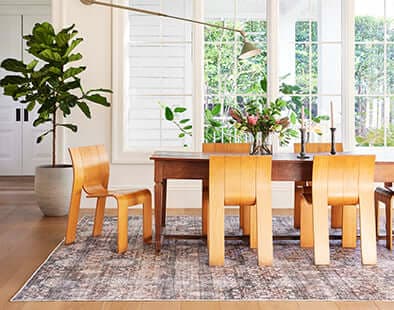 Eudora Snowflake Rug | White