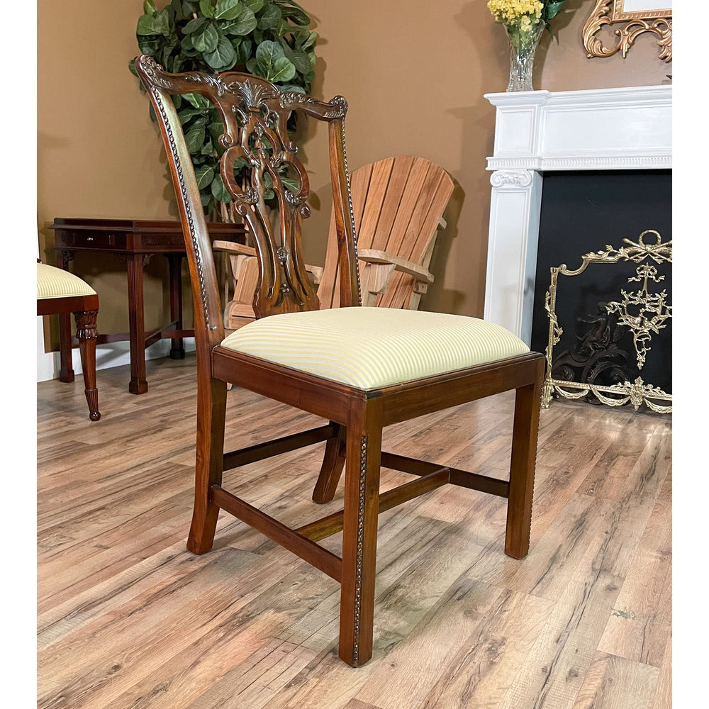 Sullivan Chippendale Chairs (Set of 10) - From Where - 