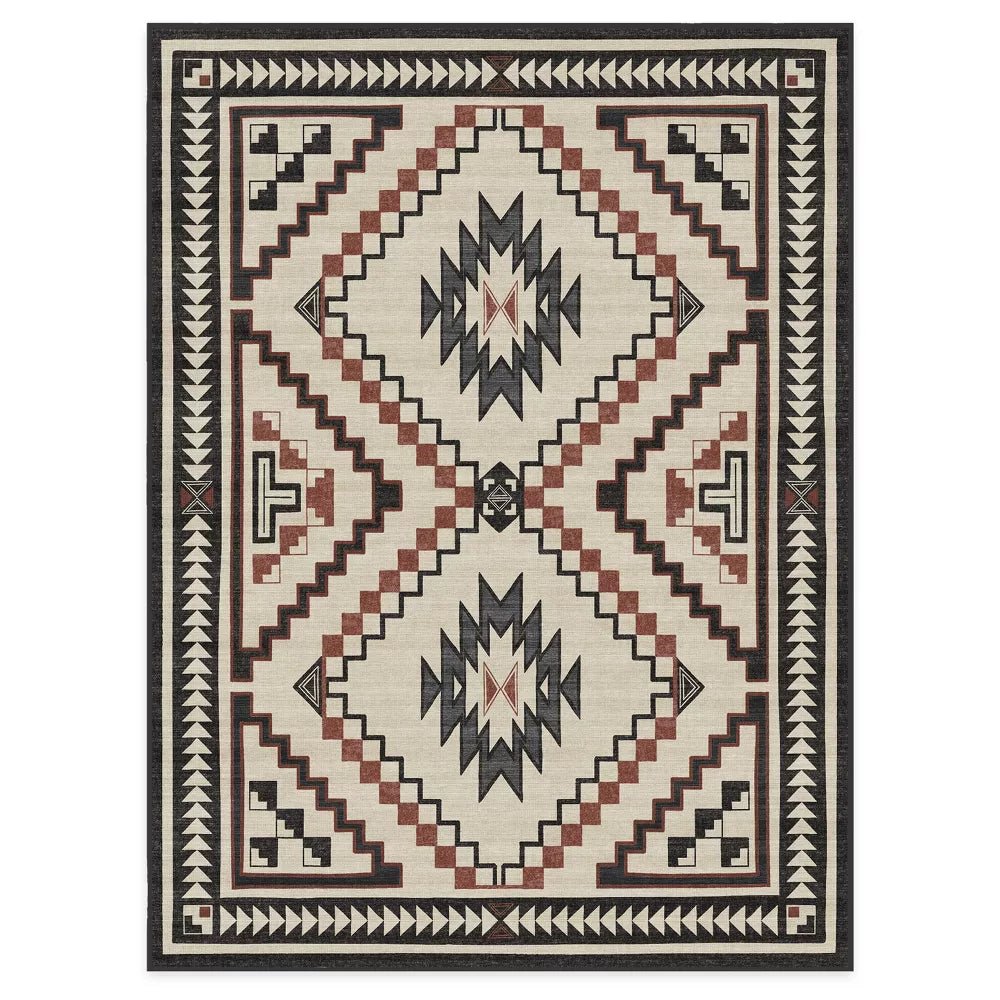 Sumac Boho Western Area Rug - From Where - 