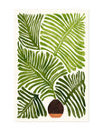 Summer Fern Unframed Wall Art Print - From Where - 