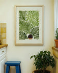 Summer Fern Unframed Wall Art Print - From Where - 